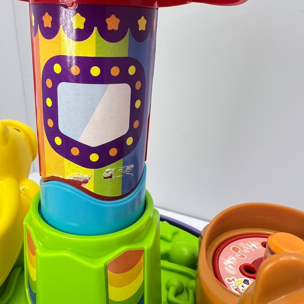 VTech Go Go Smart Friends Carousel Toy Spin Lights MagicPoint Learning Fun - Picture 11 of 13